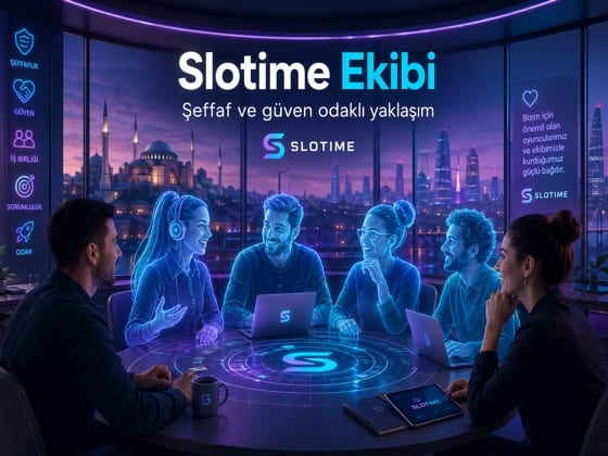 Slotime Giriş ekip ve çalışma alanı görseli