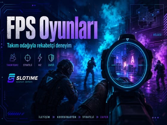 Slotime FPS takım tabanlı online oyun detay görseli