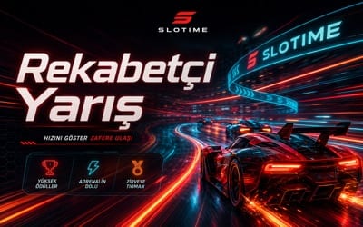 Slotime yarış temalı rekabet oyunları görseli