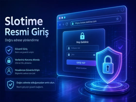 Slotime resmi giriş ekranı temsili görseli